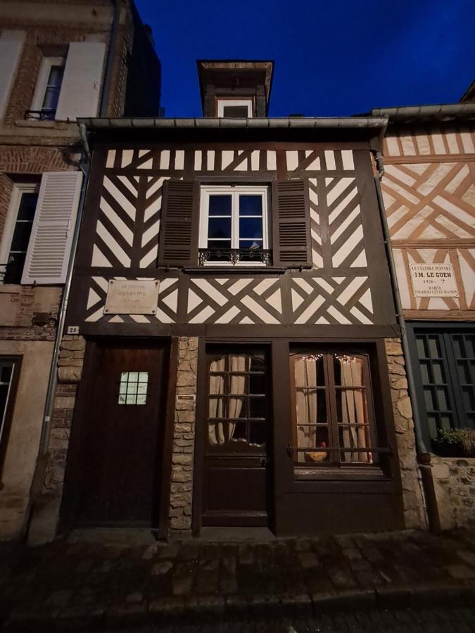 オンフルールMaison Jongkind - Garage Prive 100 M - Selection Journee Du Patrimoine 2023アパートメント エクステリア 写真